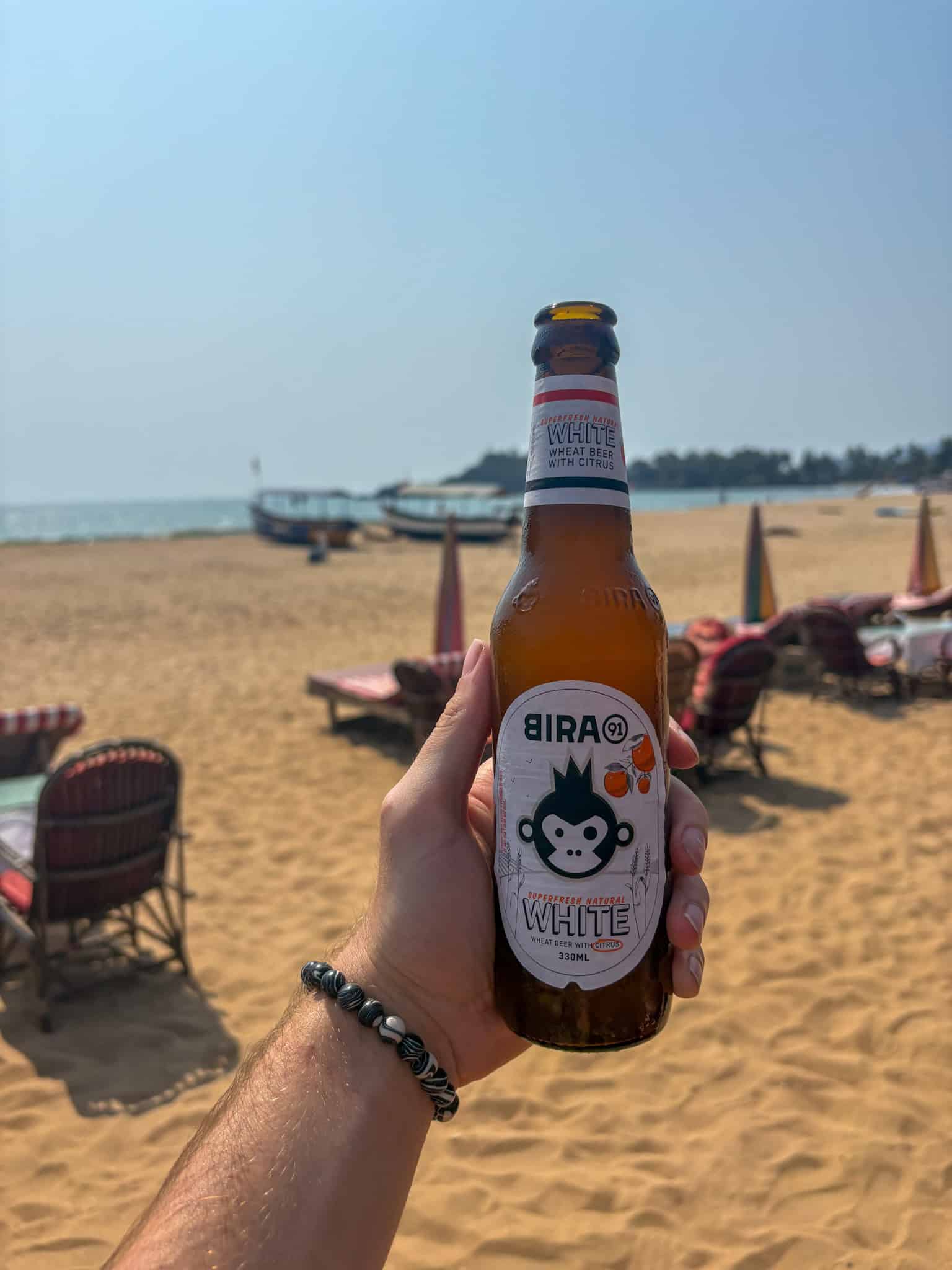 Best Beers to drink in Goa - Bira White