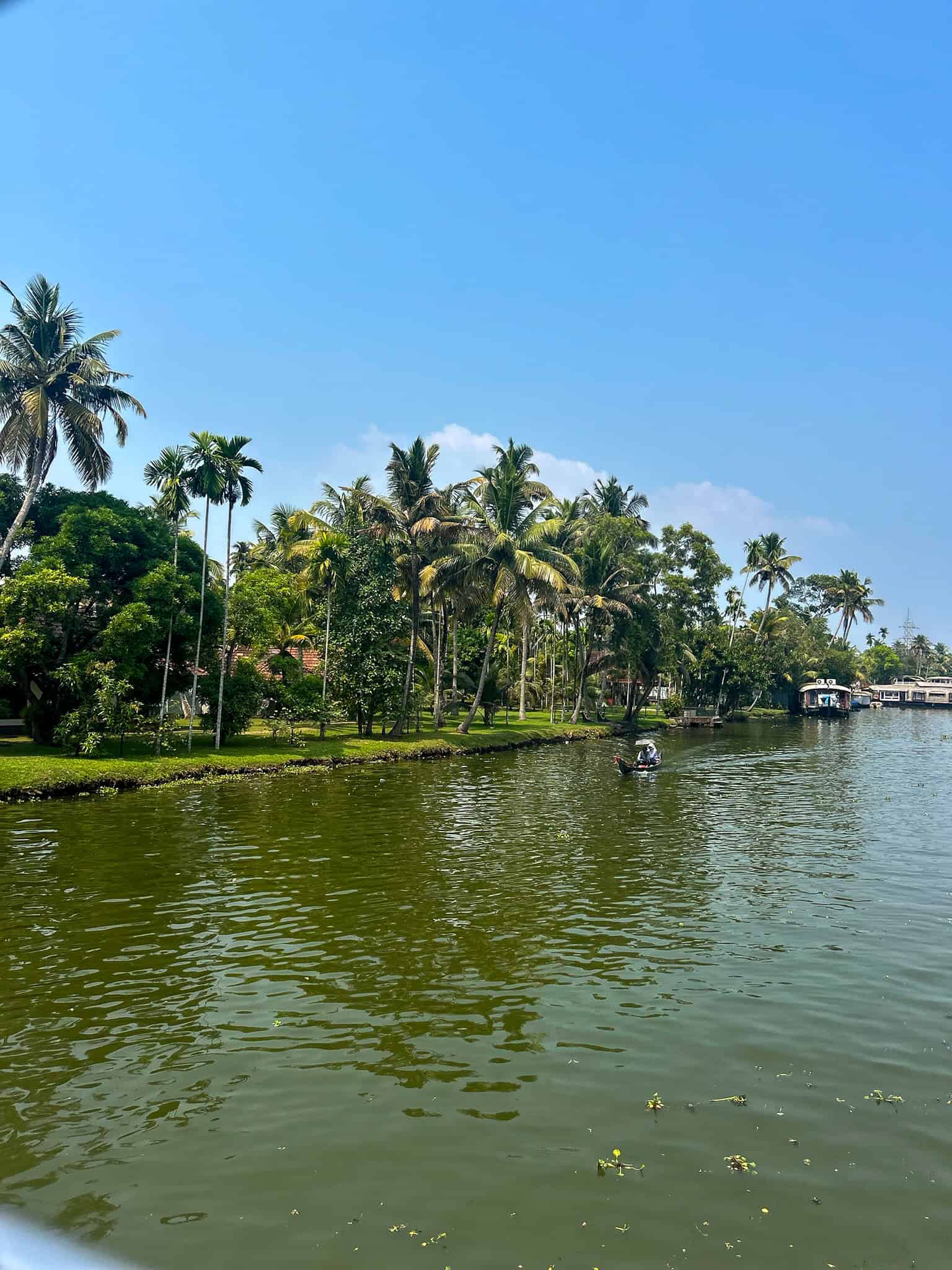 Alleppey backwaters in Kerala