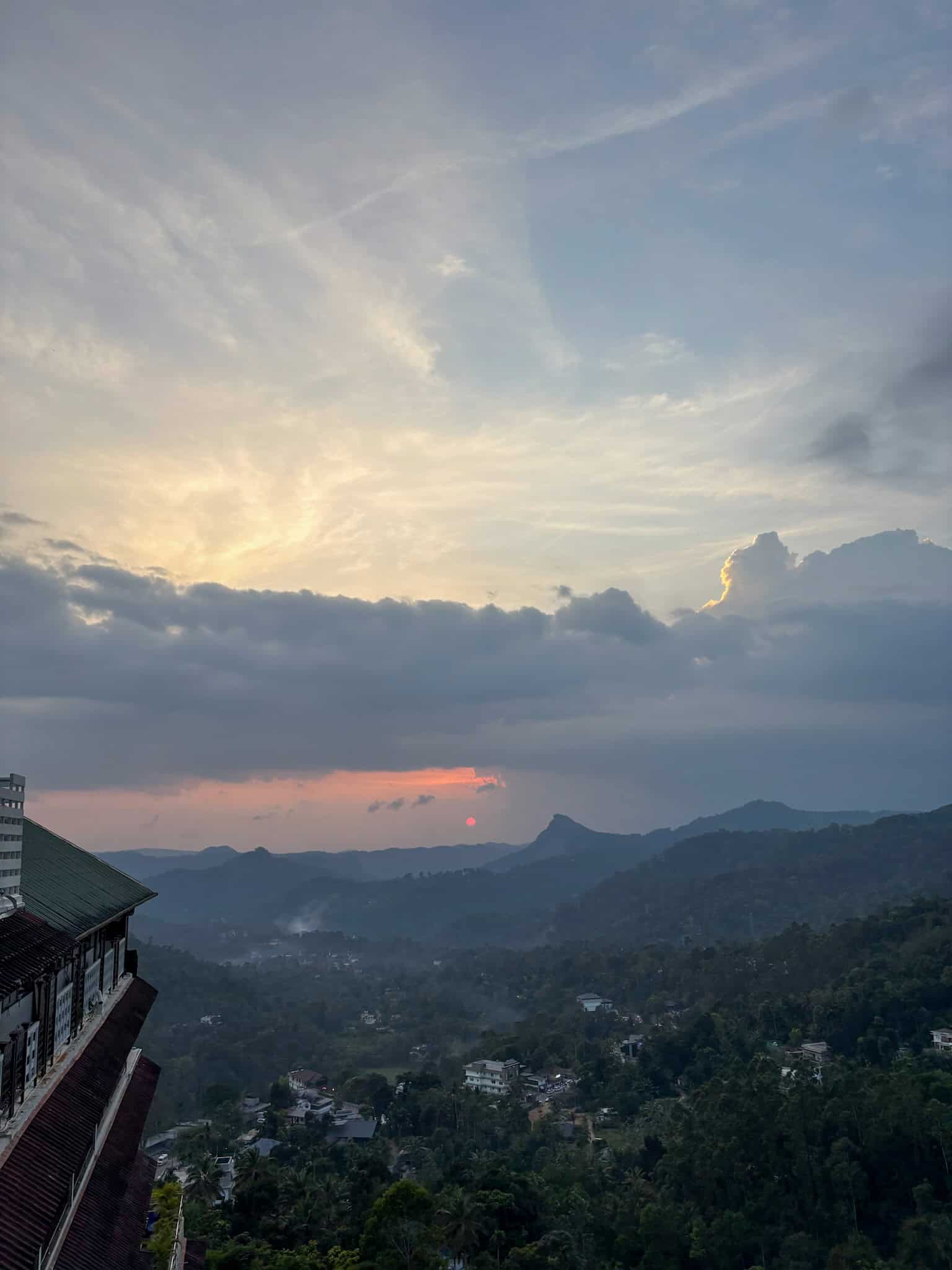 Panoramic Getaway sunset view