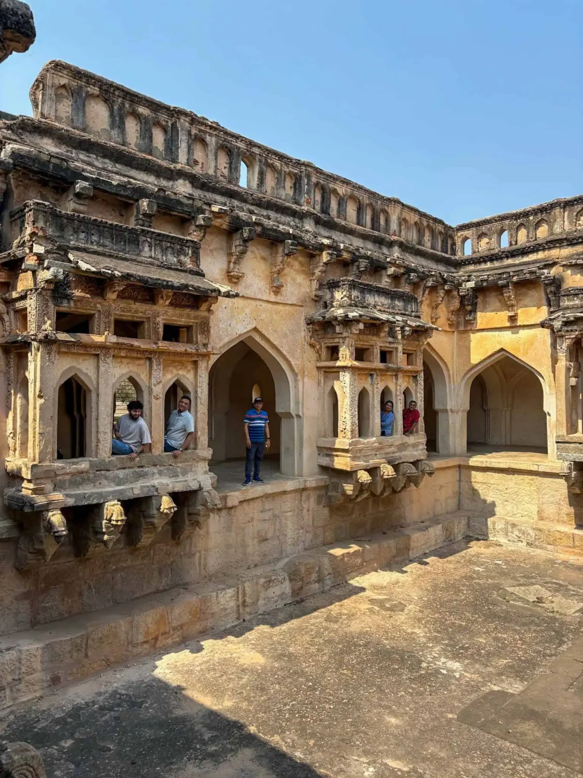 queens bath interior at Hampi on 2 day itinerary