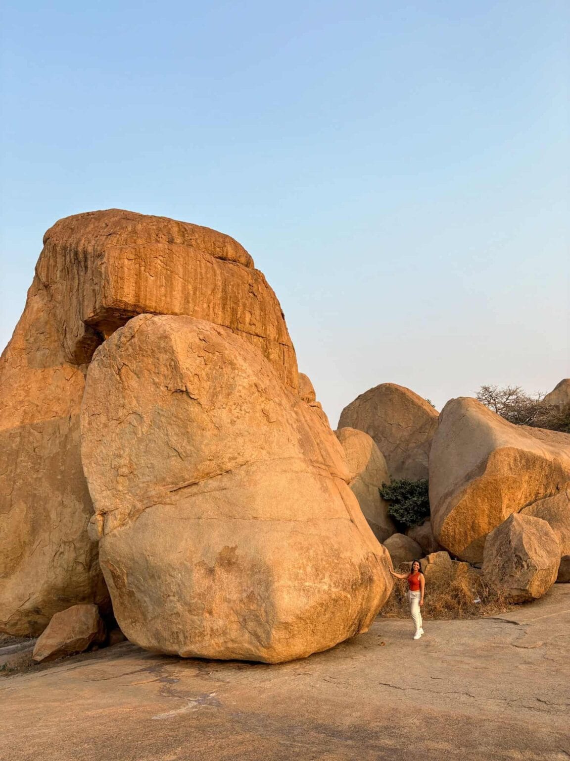 why nris and indians should see india - boulders of hampi