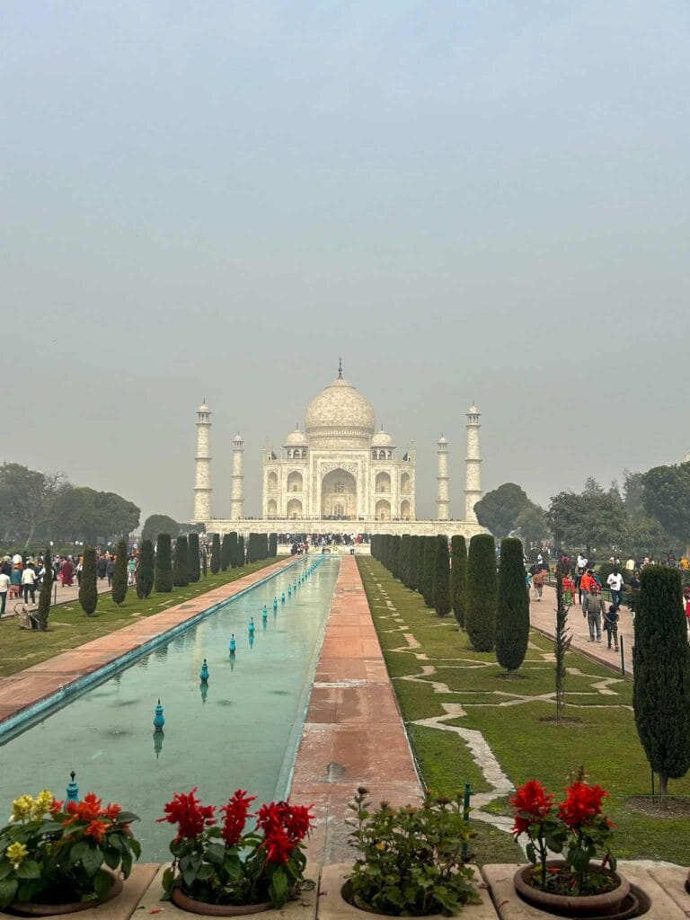 Taj Mahal gardens