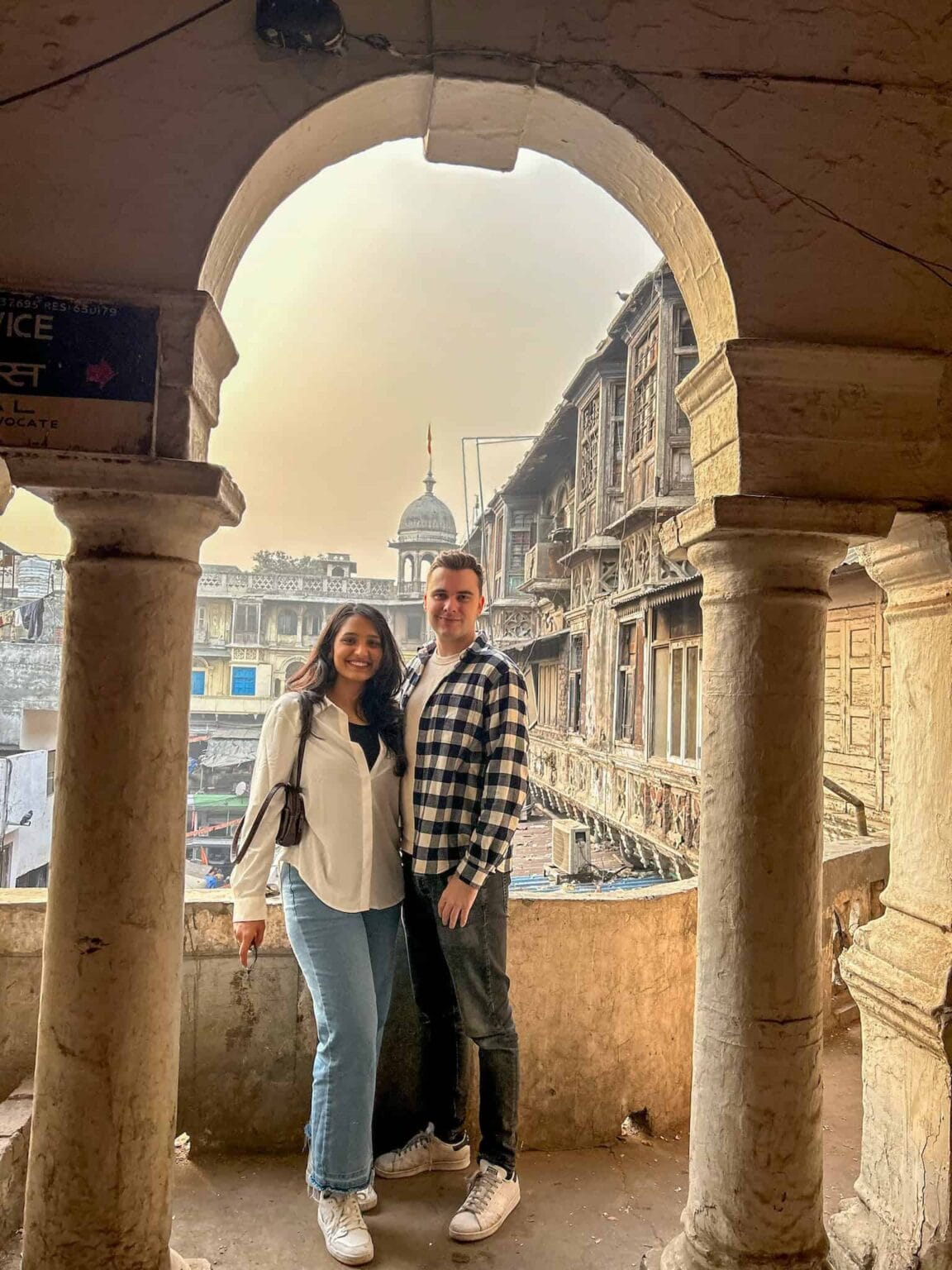 Chandi Chowk in Delhi, India view