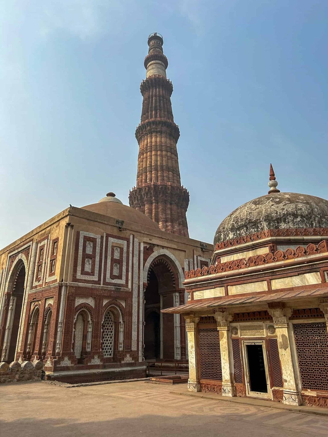 Qutub Minar in Delhi, India