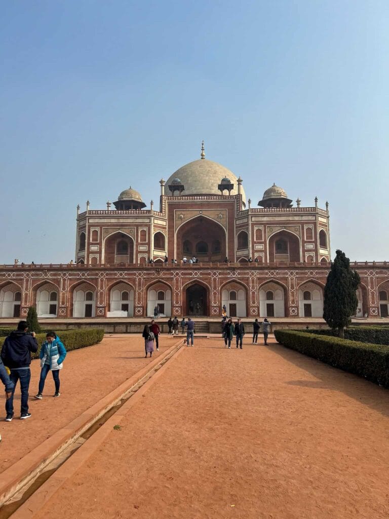 Humayun's tomb in India on 2 days in Delhi itineraray
