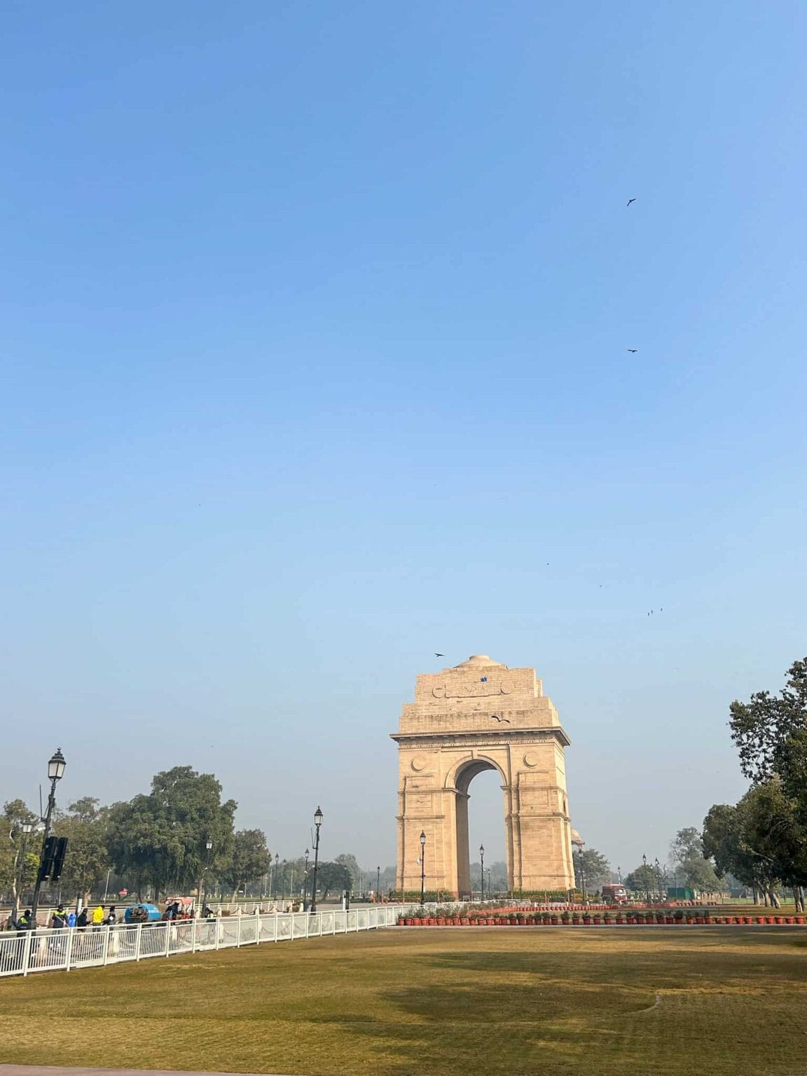 India Gate in Delhi on Republic Day