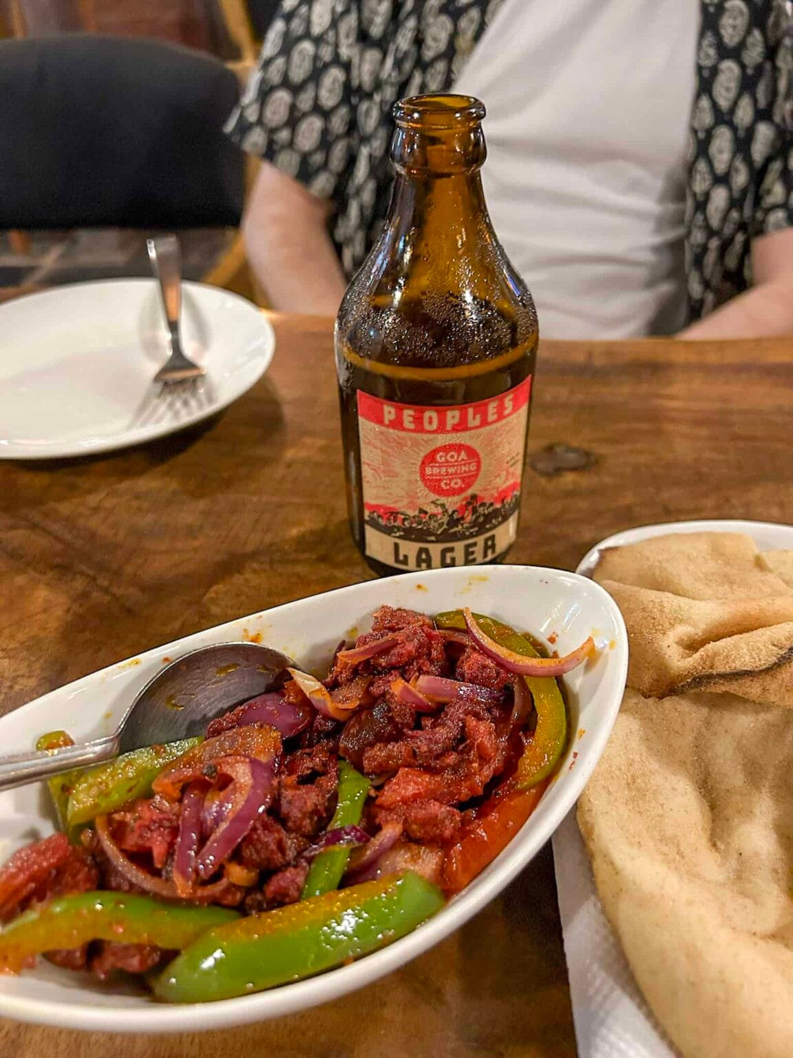 Sausage fry in Palolem in Goa