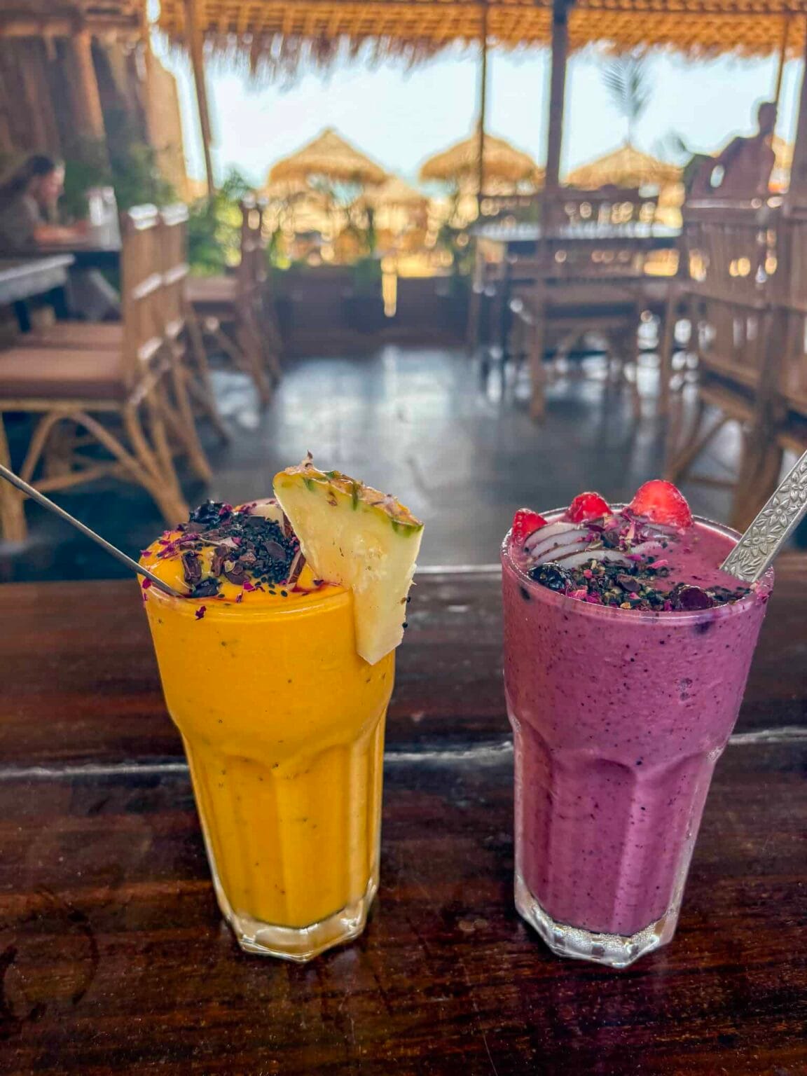 Smoothies at Zest Patnem